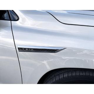 Kit d'emblemes effet carbone (4 pcs) Lexus LX570/450d 2008-2022 photo 2
