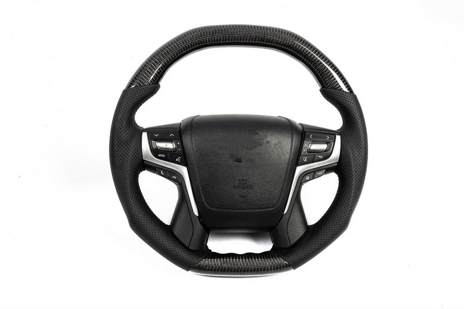 Toyota Land Cruiser 200 2007-2021 Volant complet (Carbone) Image