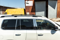 Toyota Land Cruiser 200 2007-2021 Ensemble complet de baguettes de vitres et montants en inox photo 13