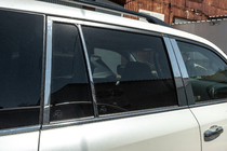 Lexus LX570/450d 2008-2022 Ensemble complet de baguettes de vitres et montants en inox photo 12