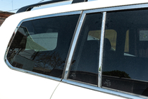 Lexus LX570/450d 2008-2022 Ensemble complet de baguettes de vitres et montants en inox photo 6