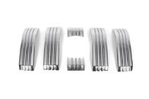 Toyota Land Cruiser Prado 150 2009-2023 Baguettes chromées pour calandre (2017-2023) photo 3