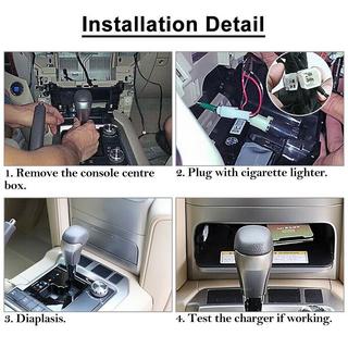 Kit de Recharge Sans Fil pour Telephone (2015+) Toyota Land Cruiser 200 2007-2021 photo 2