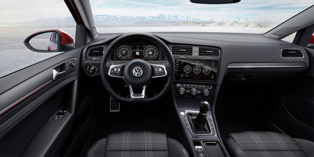 Présentation d’une berline sportive Volkswagen Golf GTI
