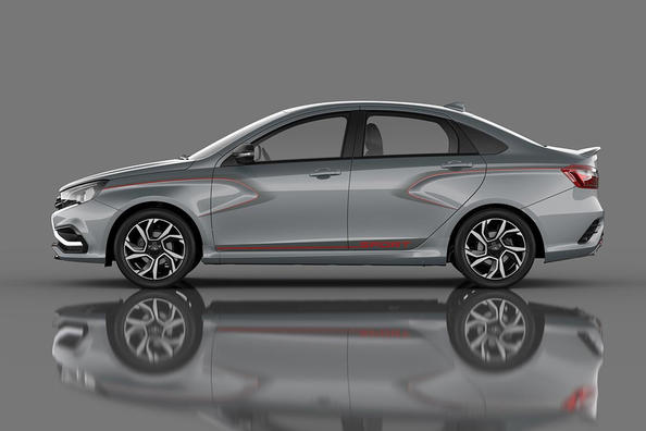 Sportif, la modification de la berline Lada Vesta Sport Photo 3