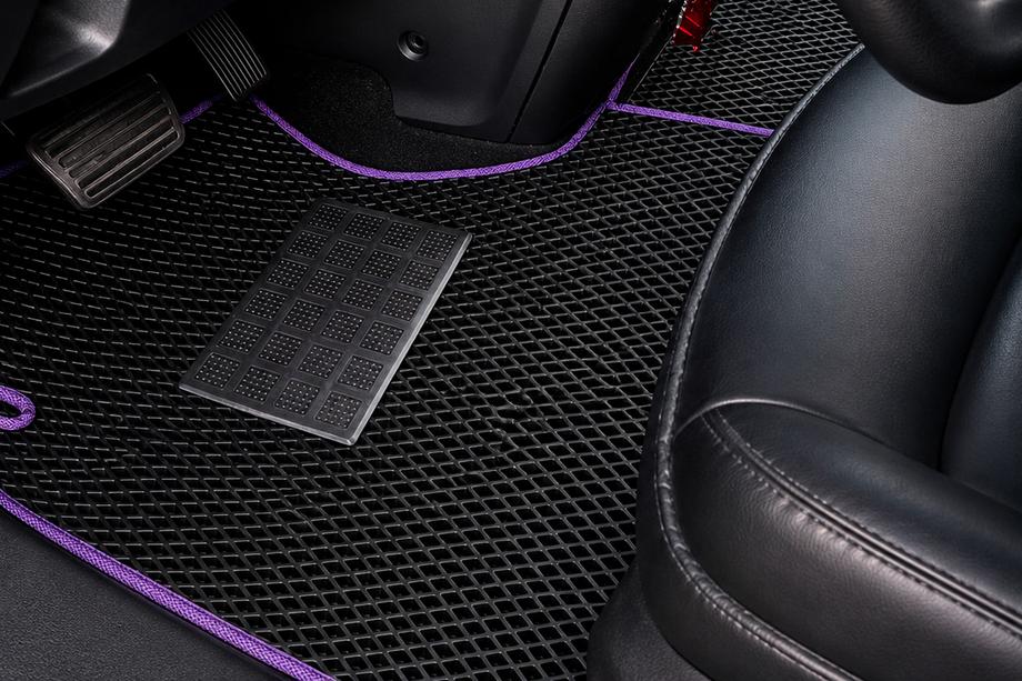 Honda CRV 2007-2011 Tapis de sol EVA (noirs) Image