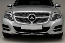 Mercedes GLK class X204 2008-2015 Calandre Avant Diamond Silver (2013-2015) photo 1