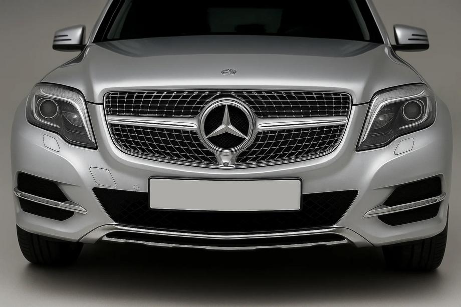Mercedes GLK class X204 2008-2015 Calandre Avant Diamond Silver (2013-2015) Image