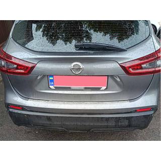 Protection de Pare-chocs Arrière Carmos (2017-2021, Inox) Nissan Qashqai 2014-2021 photo 2