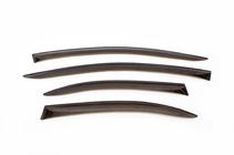 Mitsubishi Lancer X 2008- Déflecteurs de Vitres (4 pcs, ANV) photo 2