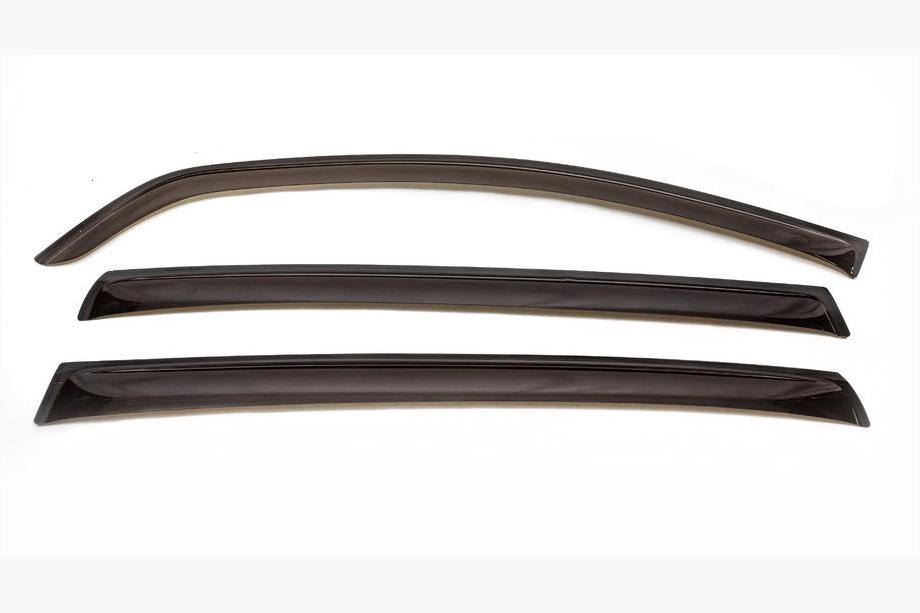 Renault Sandero 2007-2013 PROMO! Déflecteurs arrière et 1 avant (3 pcs, ANV) Image