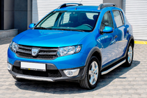 Renault Sandero 2013-2022 Marchepieds Latéraux Fullmond (2 pcs, Aluminium) photo 1