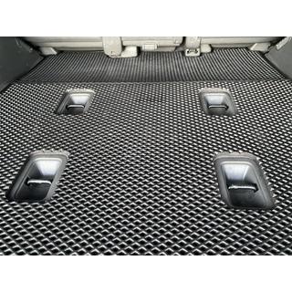 Tapis de coffre 2 pcs (EVA, 7 places, Noir) Toyota Land Cruiser 200 2007-2021 photo 3