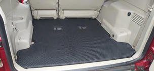 Mitsubishi Pajero Wagon III 1999-2006 Tapis de coffre EVA Noir photo 1