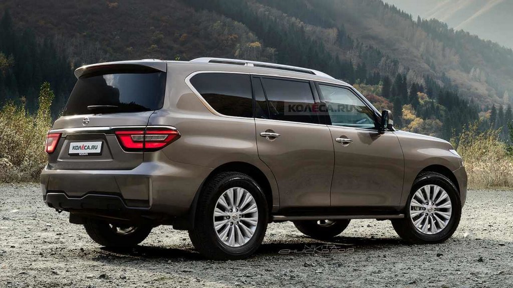 Un aperçu mis à jour quatre roues motrices suv Nissan Patrol