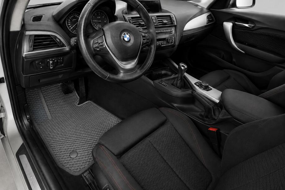 BMW 1 Series F20/F21 2011-2019 Tapis de sol EVA (Gris) Image