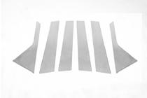 Peugeot 3008 2016-2023 Couvre montants de porte en acier inoxydable photo 3