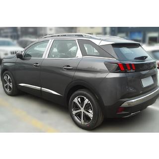 Couvre montants de porte en acier inoxydable Peugeot 3008 2016-2023 photo 2