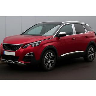 Couvre montants de porte en acier inoxydable Peugeot 3008 2016-2023 photo 1