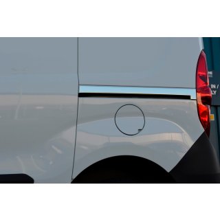 Moulure large en acier inox pour porte coulissante (2 pcs) photo 2