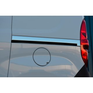 Moulure large en acier inox pour porte coulissante (2 pcs) photo 1