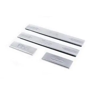 Seuils de porte 500L (Carmos, 4 pcs, inox) photo 3