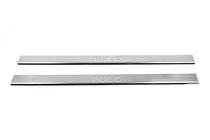 Volkswagen Polo 2010-2017 Seuils de porte Carmos (2 portes, inox) photo 2