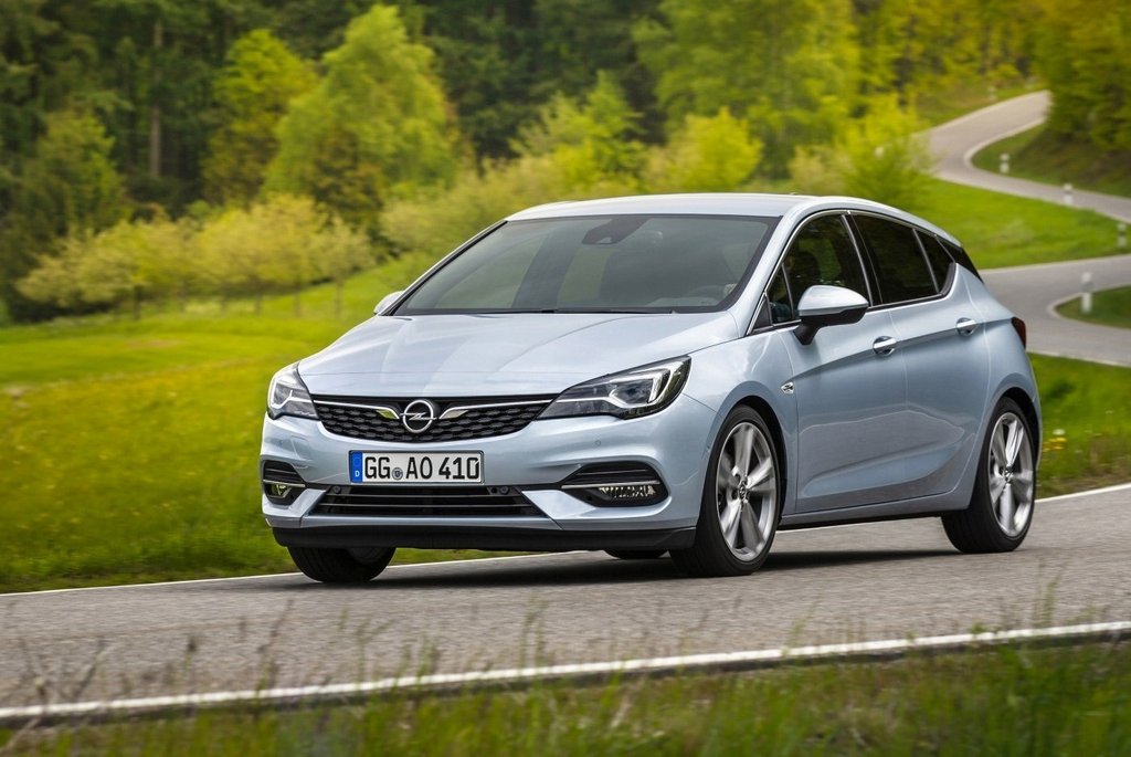 Aperçu de la mise à jour du modèle Opel Astra Hatchback