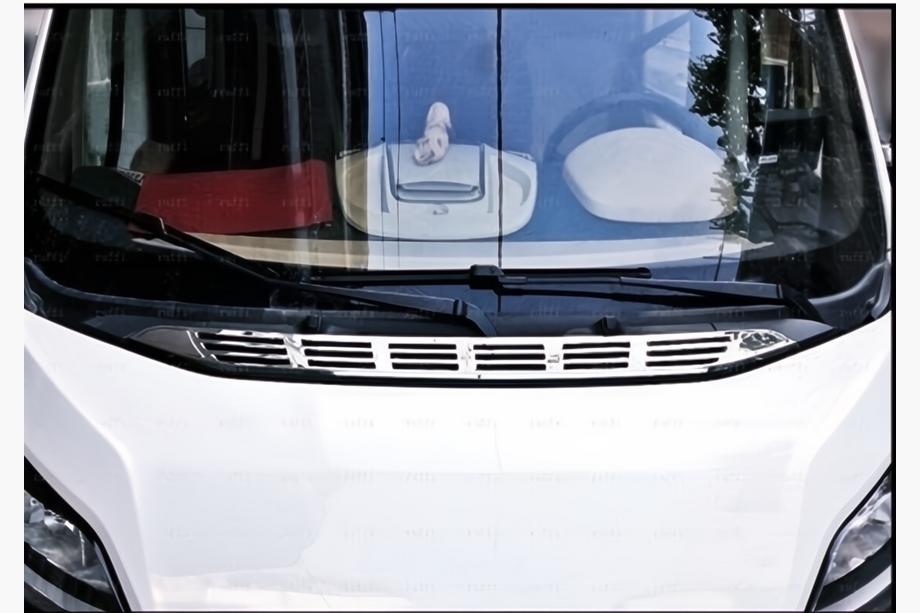 Fiat Ducato 2006-2025 Cache de Sortie d'Air Acier Inoxydable Image