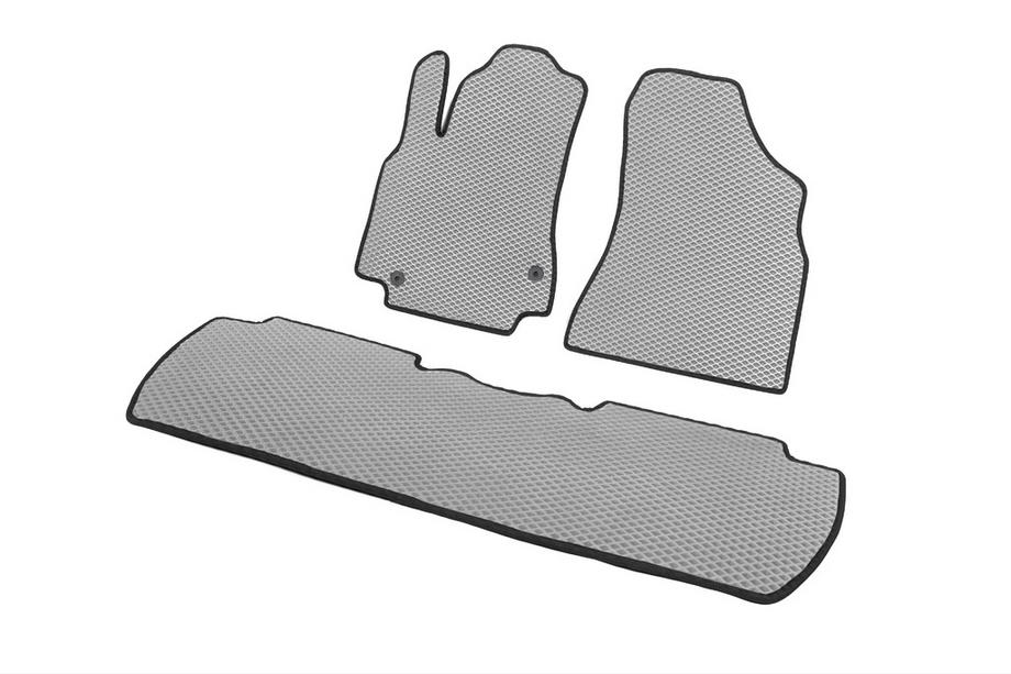 Citroen Berlingo 2008-2018 Tapis de sol EVA (Gris) Avant + arrière (3 pièces) Photo 9