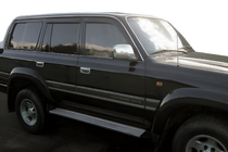 Toyota Land Cruiser 80 1990-1997 Déflecteurs de Fenêtre (4 pcs, HIC) photo 1