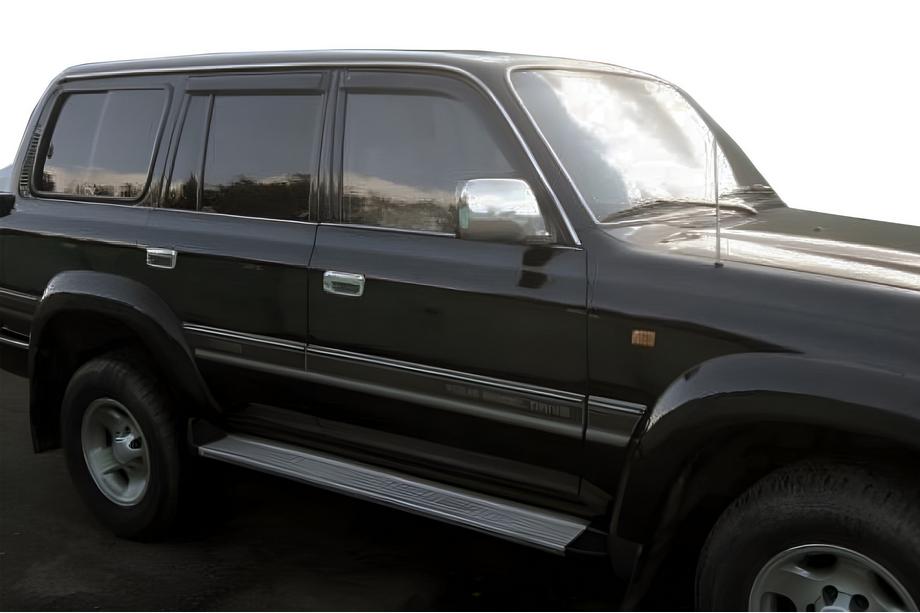 Toyota Land Cruiser 80 1990-1997 Déflecteurs de Fenêtre (4 pcs, HIC) Image