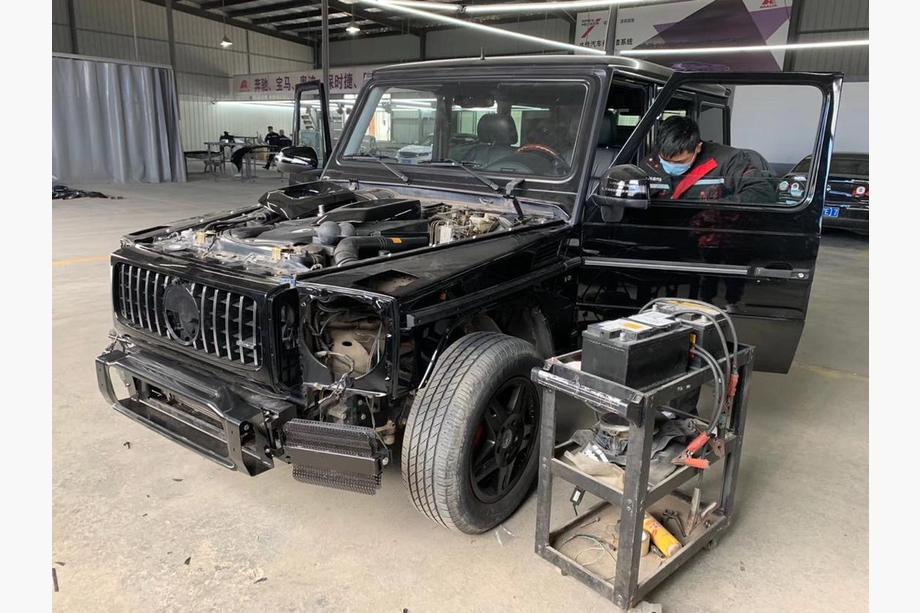 Mercedes G class W463 1990-2018 Kit carrosserie facelift vers G63 AMG 2018 Photo 6