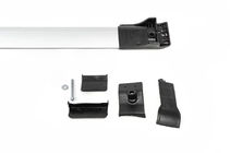 Jeep Grand Cherokee WK 2004-2010 Barres de toit verrouillables pour barres de toit 2008-2015 (2 pcs) photo 11