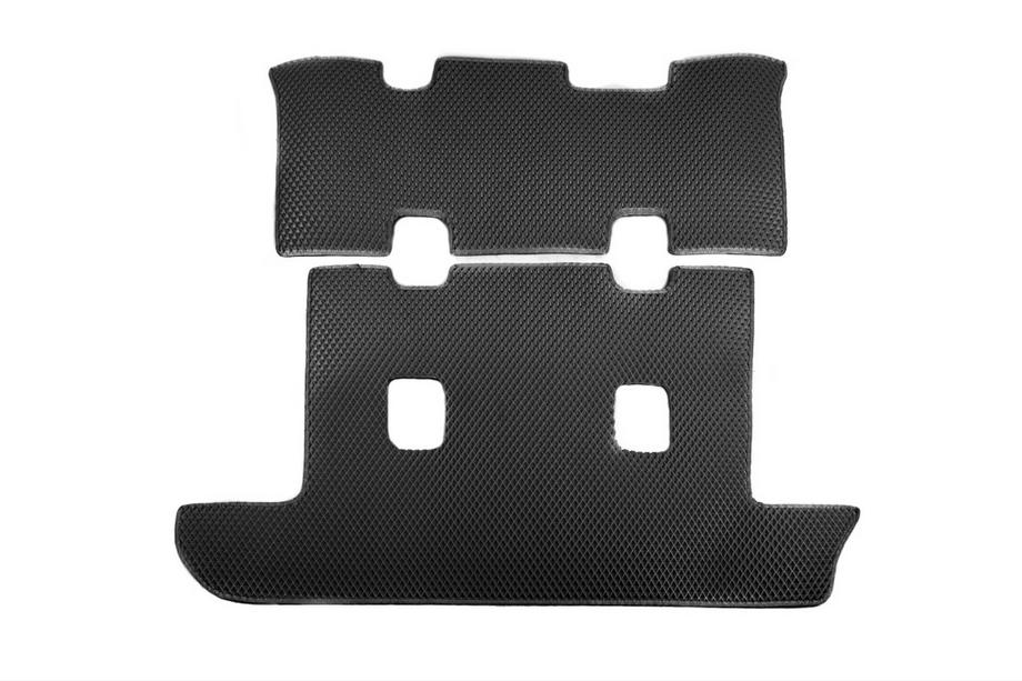 Lexus LX470 1998-2007 Tapis de coffre 2 pcs Noir (EVA, 7 places) Photo 2