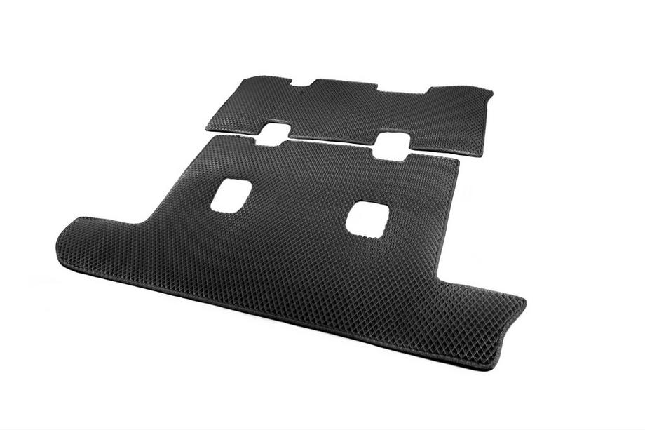 Lexus LX470 1998-2007 Tapis de coffre 2 pcs Noir (EVA, 7 places) Photo 4