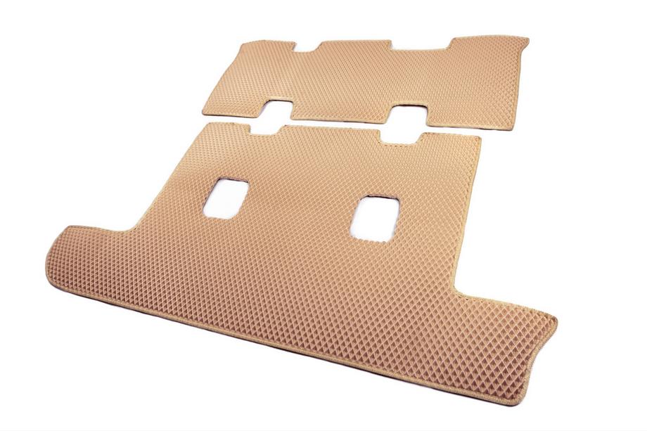 Lexus LX470 1998-2007 Tapis de coffre 2 pcs Beige (EVA, 7 places) Photo 6