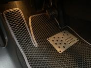 Volkswagen Sharan 2010-2023 Tapis de sol en polyuréthane (3 rangées, EVA, noir) photo 5