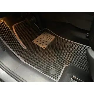 Tapis de sol en polyuréthane (3 rangées, EVA, noir) photo 3