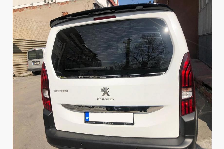 Peugeot Partner/Rifter 2019- Baguette inférieure de vitre inox Photo 3