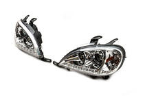 Mercedes ML W163 1997-2005 Phares avant (2 pcs) Fumé photo 2