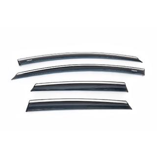 Déflecteurs de vitres avec bande chromée HB/SD (4 pcs, Niken) Opel Astra J 2009-2015 photo 2