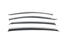 Opel Astra K 2016-2021 Déflecteurs de Vitres avec Moulure Chromée HB (4 pcs, Niken) photo 2