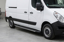 Opel Movano 2010-2021 Marchepieds latéraux Bosphorus Grey (2 pcs, aluminium) photo 1