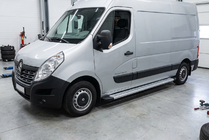Renault Master 2011-2023 Marchepieds Latéraux Maya V2 (2 pcs, Aluminium) photo 1