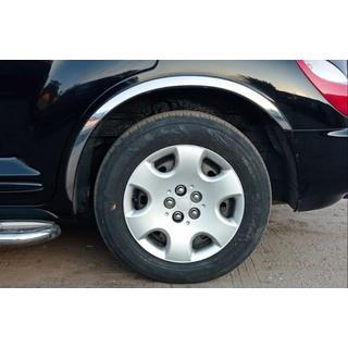 Extensions d'ailes (4 pcs, inox) Chrysler PT Cruiser 2000-2010 photo 3