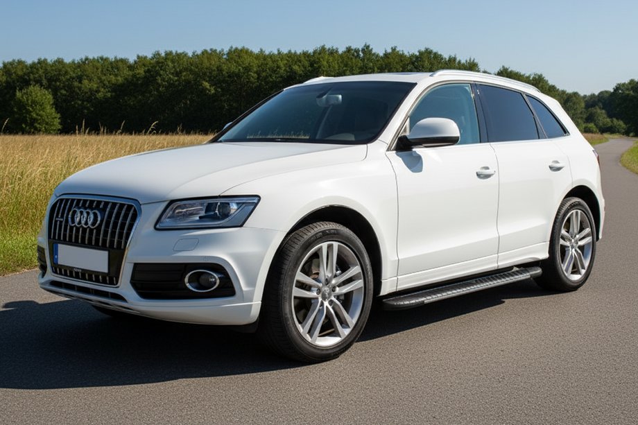 Audi Q5 2008-2017 Marchepieds latéraux Bosphorus Grey (2 pcs, aluminium) Image