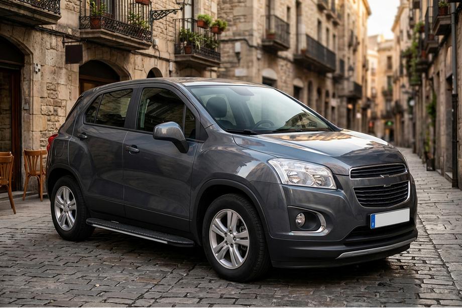 Chevrolet Trax 2012-2023 Marchepieds latéraux Bosphorus Grey (2 pcs, aluminium) Image
