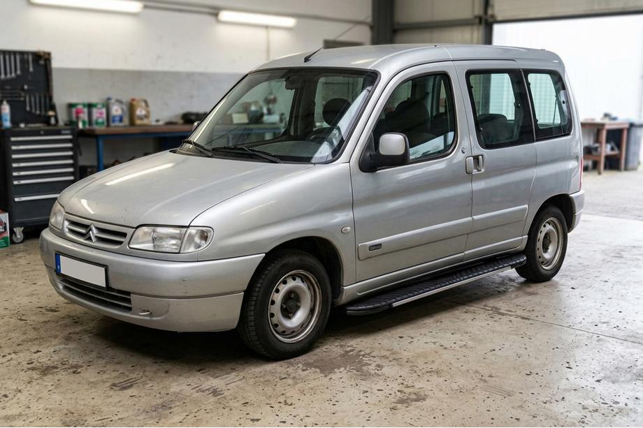 Citroen Berlingo 1996-2008 Marchepieds latéraux Bosphorus Grey (2 pcs, aluminium) Image