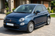 Fiat 500/500L 2013-2022 Marchepieds latéraux Bosphorus Grey (2 pcs, aluminium) photo 1